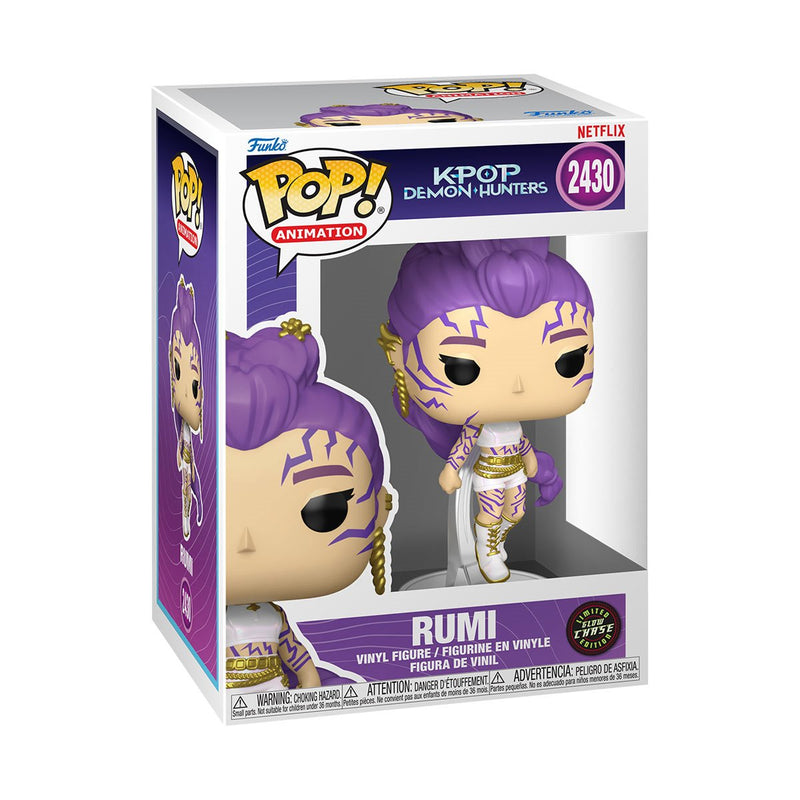 Funko Pop Animation: K-Pop Demon Hunters - Rumi atuendo blanco