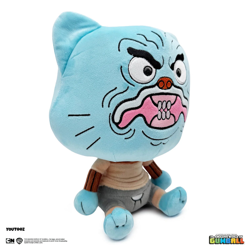 Youtooz Plush: El Increible Mundo de Gumball - Grumpy Gumball Peluche 9 Pulgadas