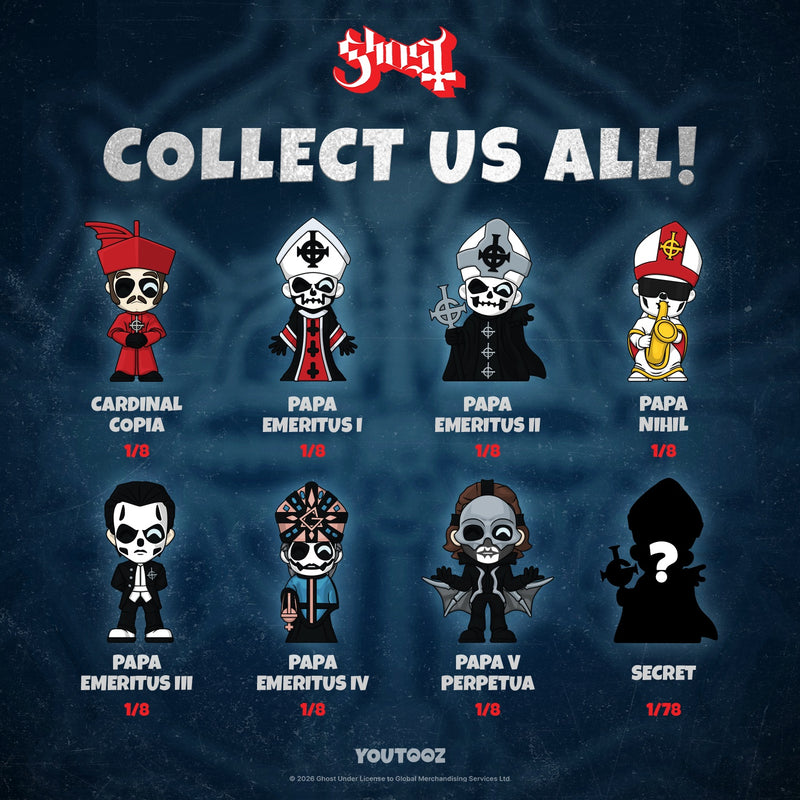 Youtooz Rocks: Ghost Blind Box