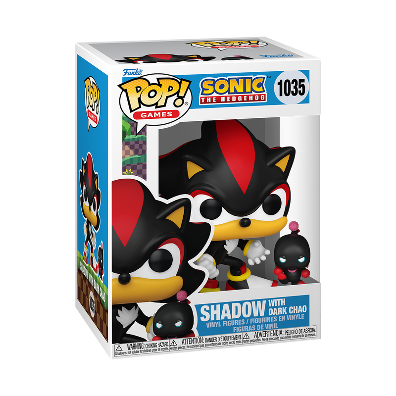 Funko Pop & Buddy: Sonic - Shadow con Dark Chao