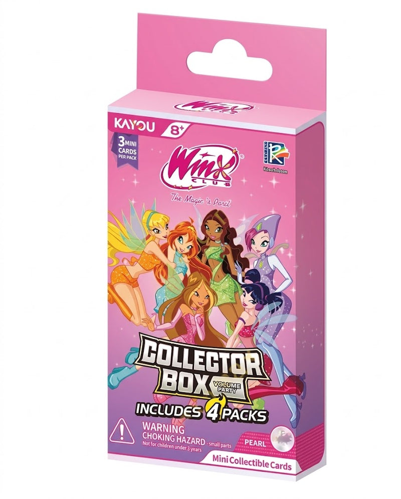 Kayou Winx Club: Fairy Magic - Midnight Sun Costume Party Mini Cards 4 Packs