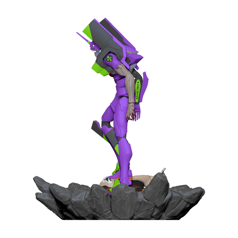 Blokees Evangelion Legend Edition: EX Eva Test Type 01 Awakening 73621