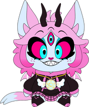 Youtooz Plush: Helluva Boss - Emberlynn Pinkle Peluche Parlante 9 Pulgadas