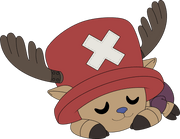 Youtooz Plush: One Piece - Chopper Durmiendo Peluche 9 Pulgadas