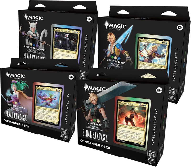 Magic The Gathering: Final Fantasy - Commander Deck Unitario Ingles