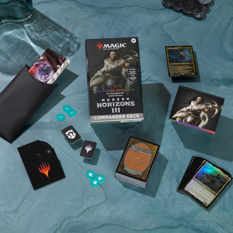 Magic The Gathering: Modern Horizons 3 - Commander Deck 1  Graveyard Overdrive (Black/Red/Green) En Ingles