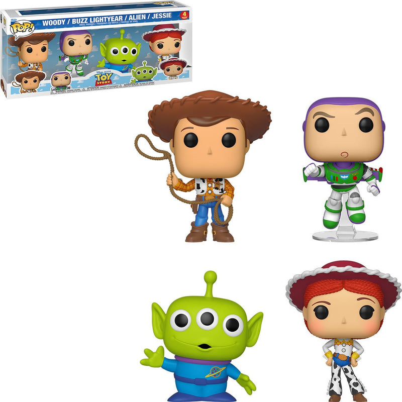 Funko Pop Disney: Toy Story 4 - Personajes 4 Pack