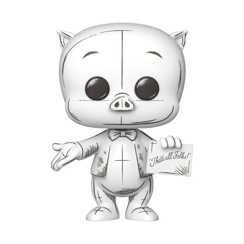 Funko Pop Animation: Looney Tunes Sketch - Porky