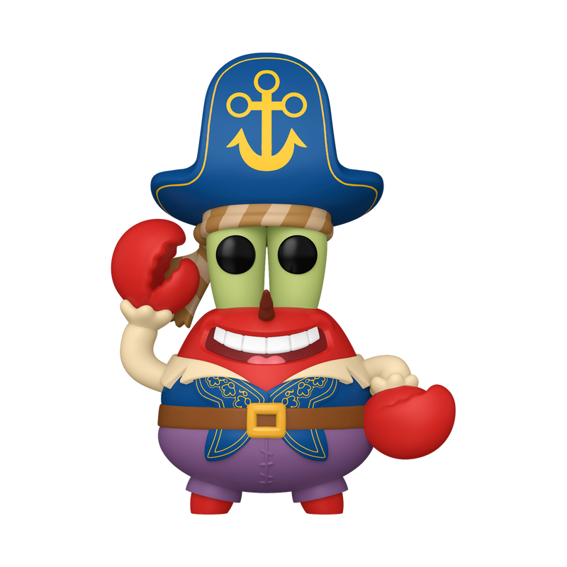 Funko Pop Movies: Bob Esponja En busca de los pantalones cuadrados - Don Cangrejo Pirata