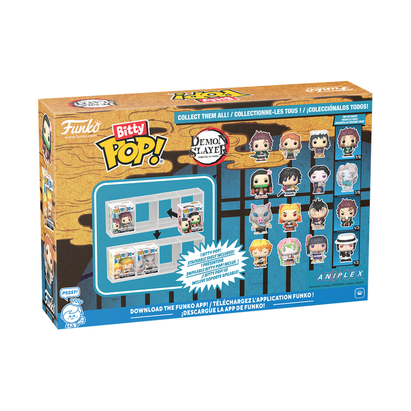 Funko Bitty Pop: Demon Slayer - Inosuke 4pk