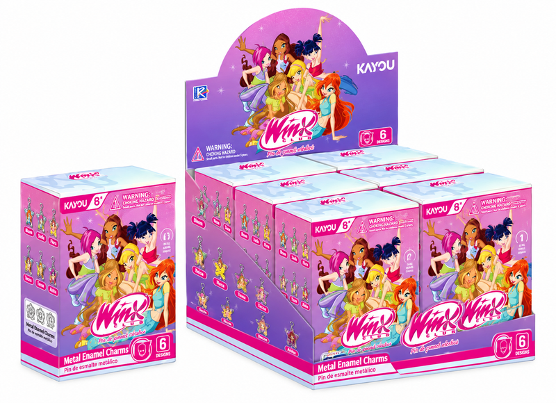 Kayou Winx Club: Accesorios - Dije De Metal Esmaltado