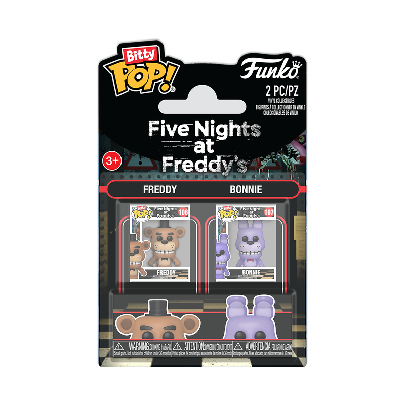 Funko Bitty Pop: Five Nights At Freddys - Freddy y Bonnie 2 Pack