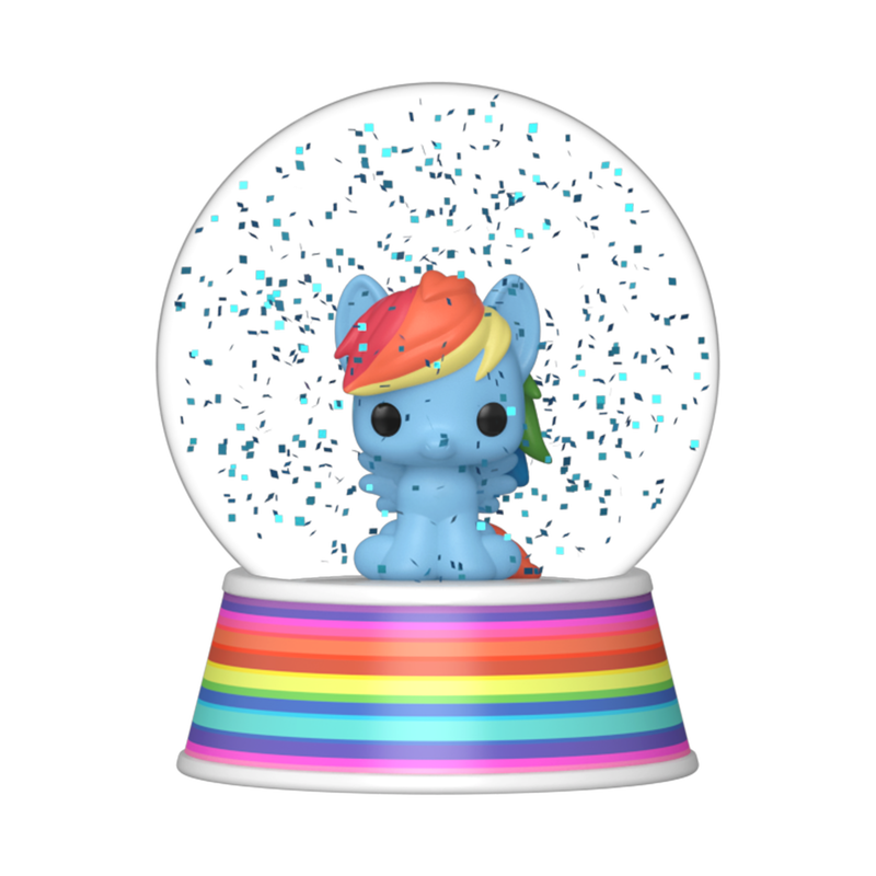 Funko Mini Glitter Globe: My Little Pony - Rainbow Dash