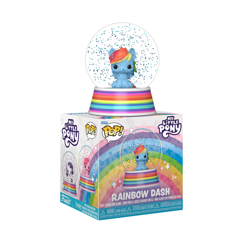Funko Mini Glitter Globe: My Little Pony - Rainbow Dash