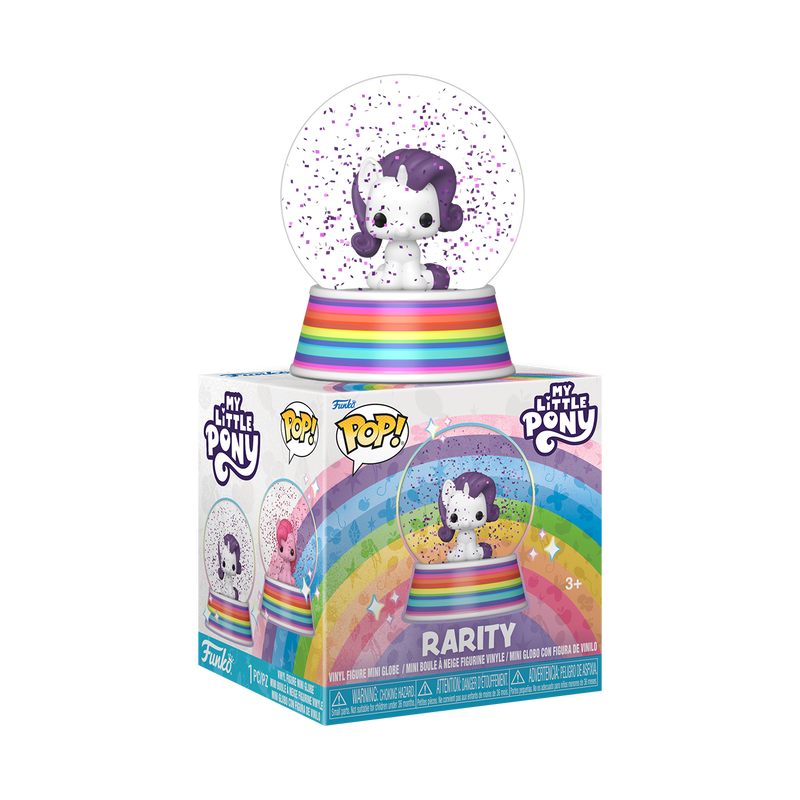Funko Mini Glitter Globe: My Little Pony - Rarity