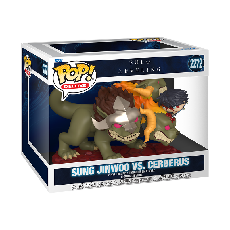 Funko Pop Deluxe: Solo Leveling - Jinwoo Vs Cerberus