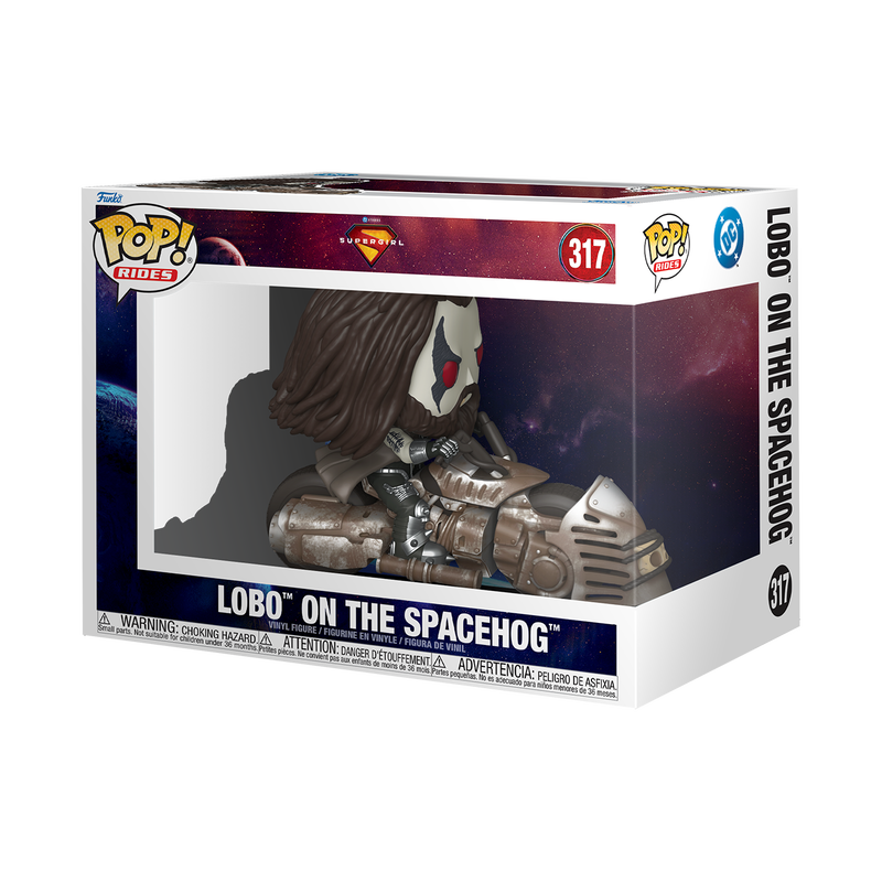 Funko Pop Ride: Supergirl - Lobo en moto