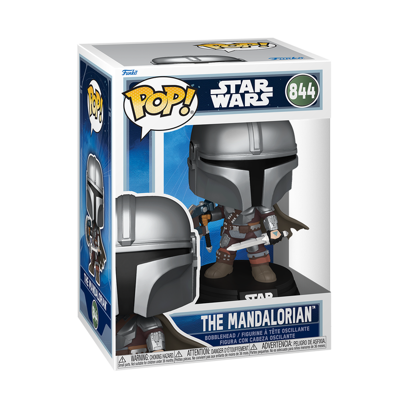 Funko Pop Star Wars: The Mandalorian y Grogu - Mando