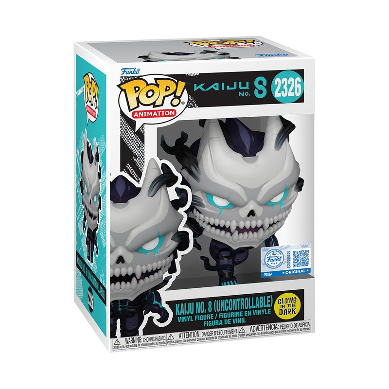 Funko Pop Animation: Kaiju No 8 - Kaiju No8 Uncontrollable Exclusivo
