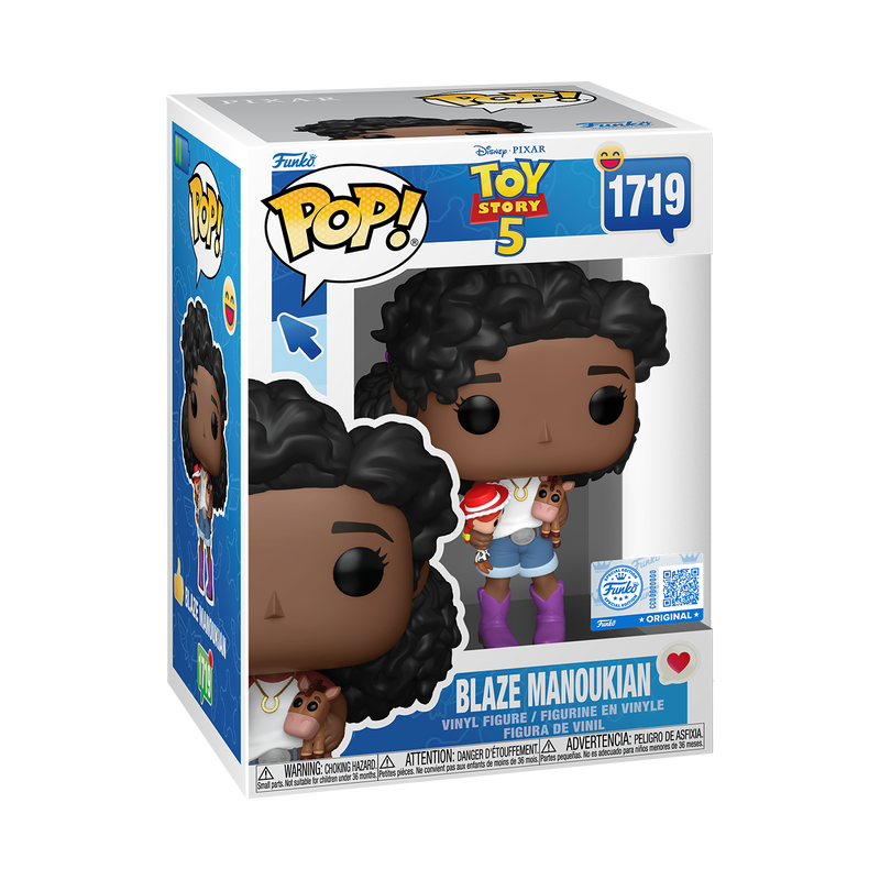 Funko Pop Disney: Toy Story 5 - Blaze Manoukian Exclusivo CCXP 2026