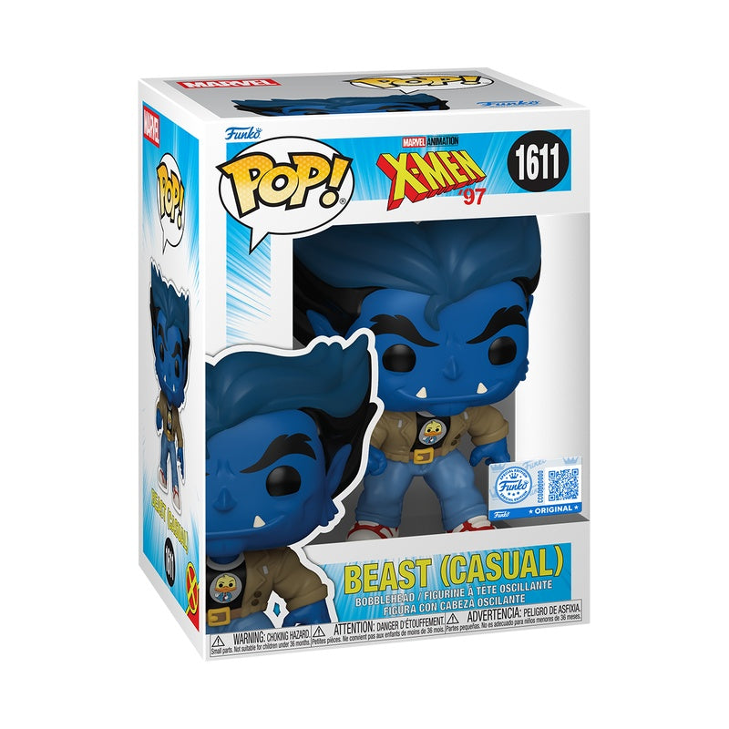 Funko Pop Marvel: X-Men 97- Beast Casual Exclusivo