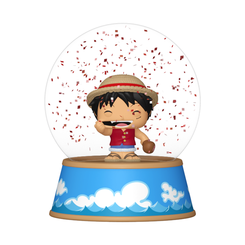 Funko Mini Glitter Globe: One Piece - Luffy