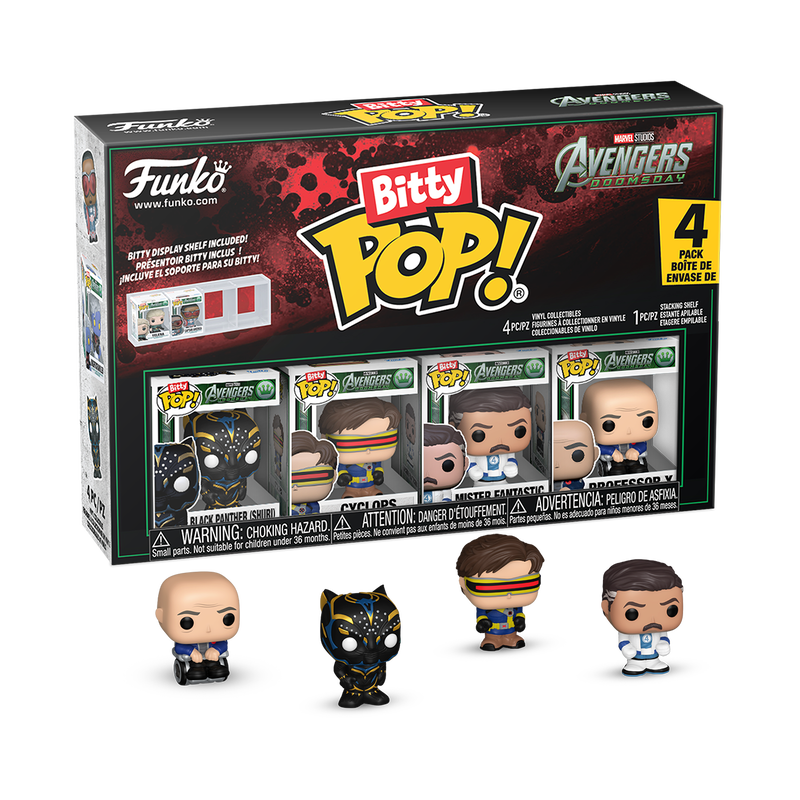 Funko Bitty Pop 4pk: Avengers Doomsday - Set 3