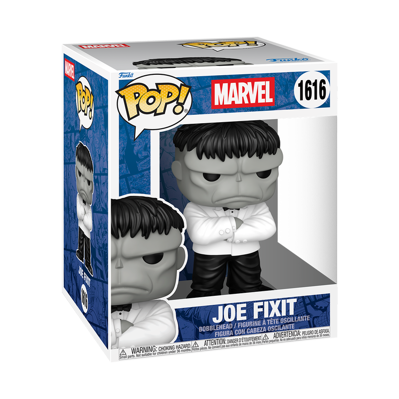 Funko Pop Super: Wolverine Comics - Joe Fix It Hulk 6 Pulgadas