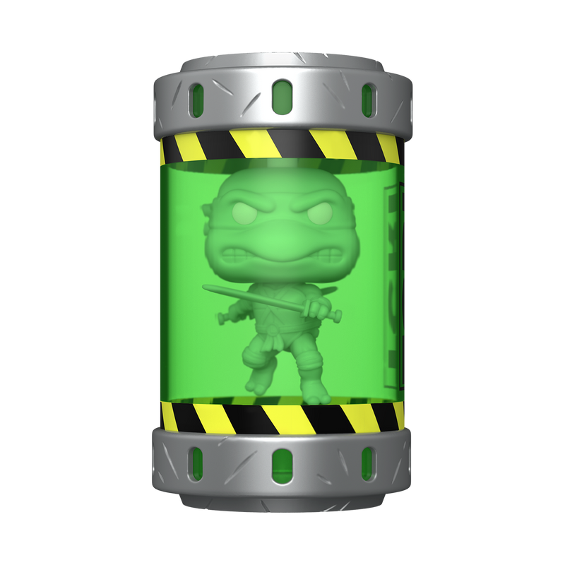 Funko Pop TV: TMNT Tortugas Ninja - Leonardo frasco de mutageno Glow