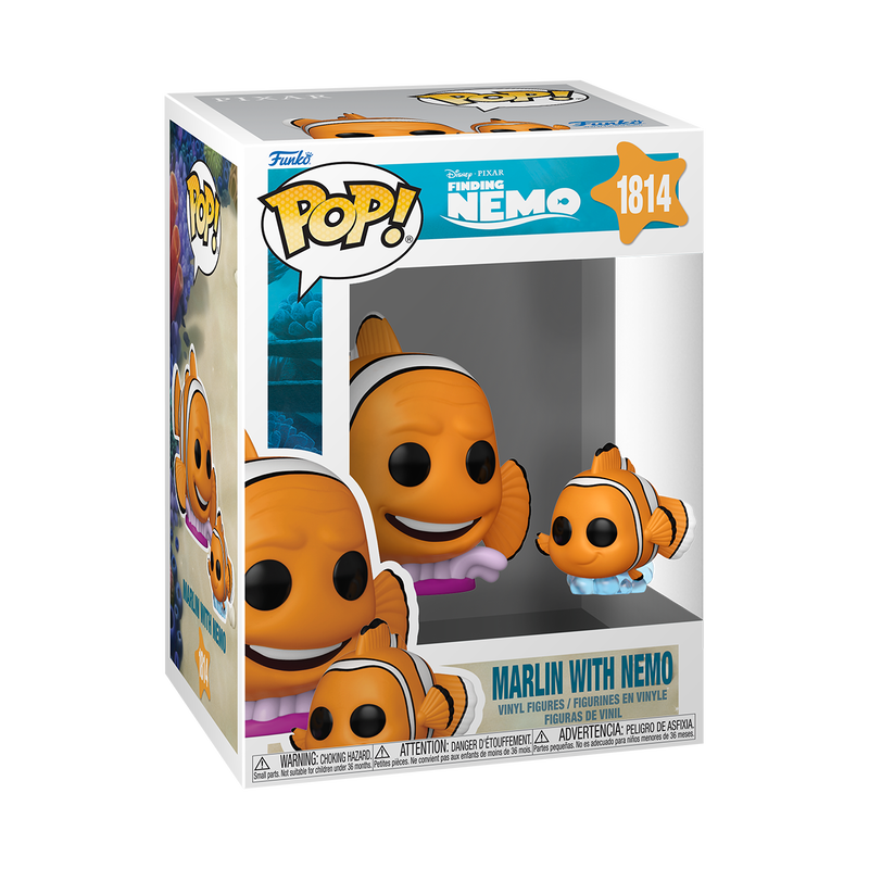 Funko Pop & Buddy: Buscando a Nemo - Marlin con Nemo