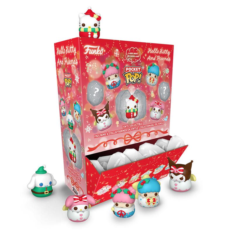 Funko Pop Pocket Snowball: Sanrio Navidad - UNITARIO