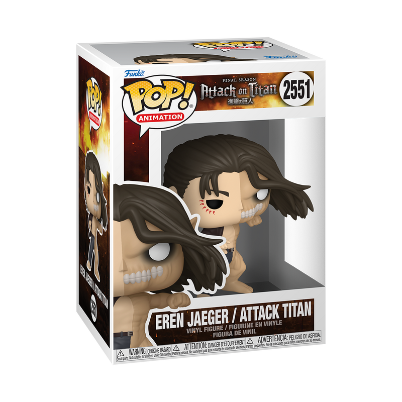 Funko Pop Animation: Attack on Titan Split - Eren Titan de Ataque