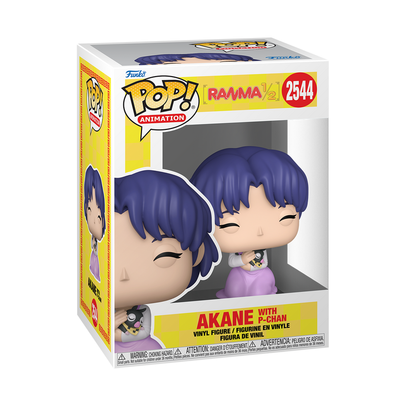 Funko Pop Animation: Ranma 1/2 - Akane con P-Chan