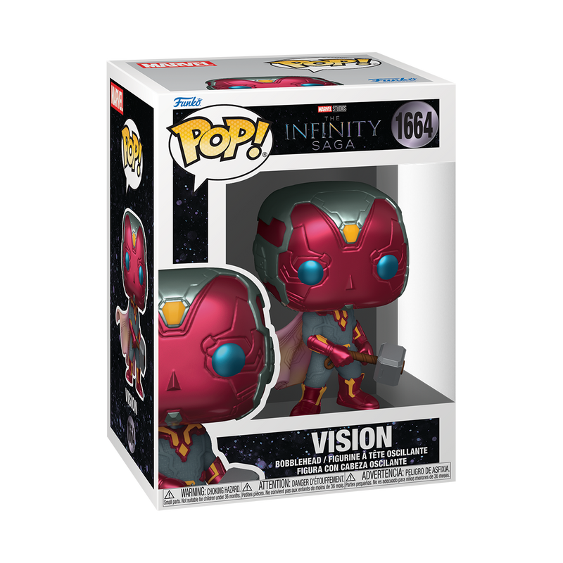 Funko Pop Marvel: MCU Archives - Vision con Mjolnir