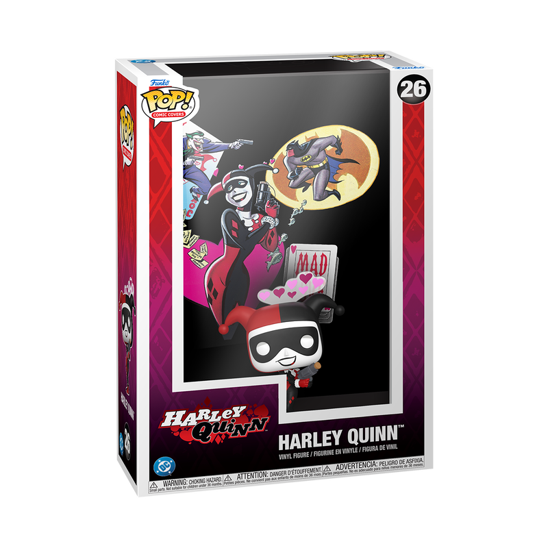 Funko Pop Comic Cover: Batman Adventures Mad Love - Harley Quinn
