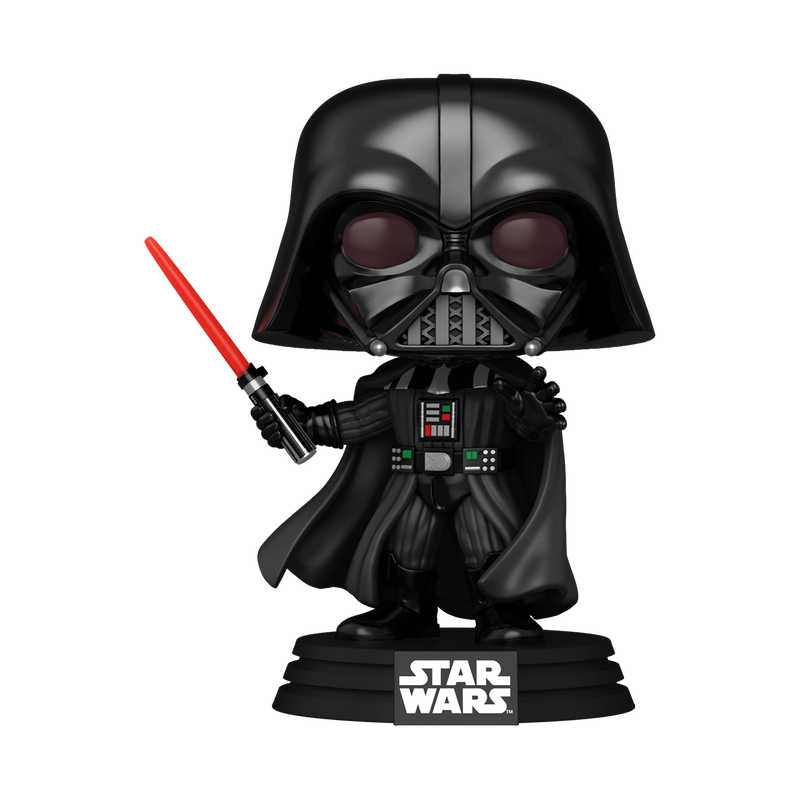 Funko Pop Star Wars: Star Wars - Darth Vader con sable de luz