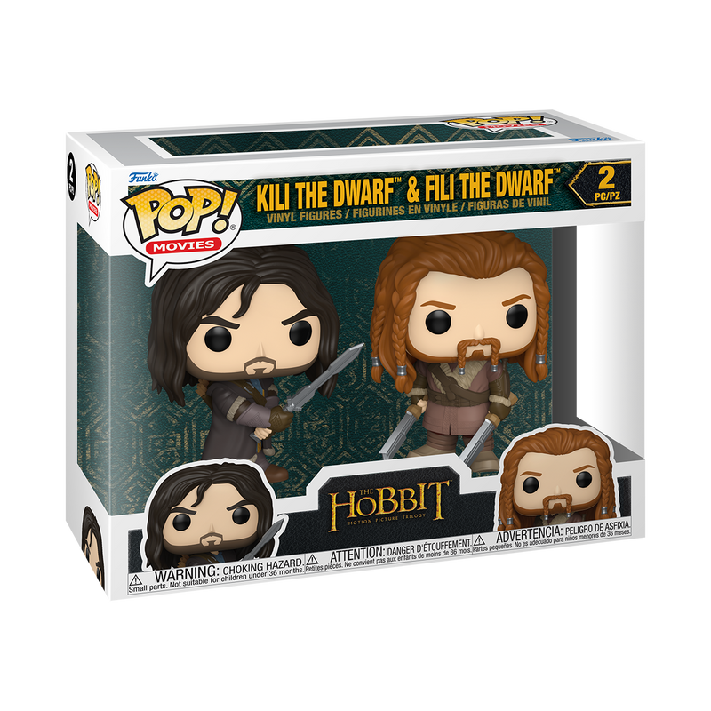 Funko Pop Movies: The Hobbit - Kili & Fili 2 Pack