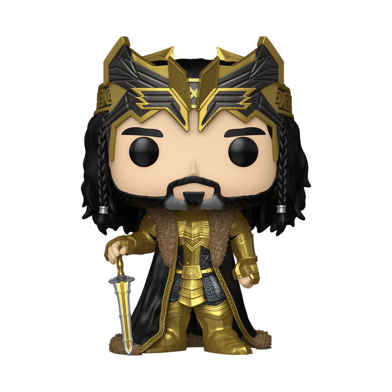 Funko Pop Movies: The Hobbit - Thorin acabado metalico