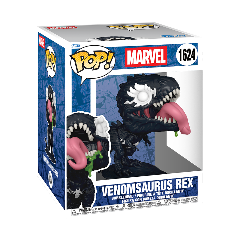 Funko Pop Super: Venom - Venomized T Rex 6 Pulgadas