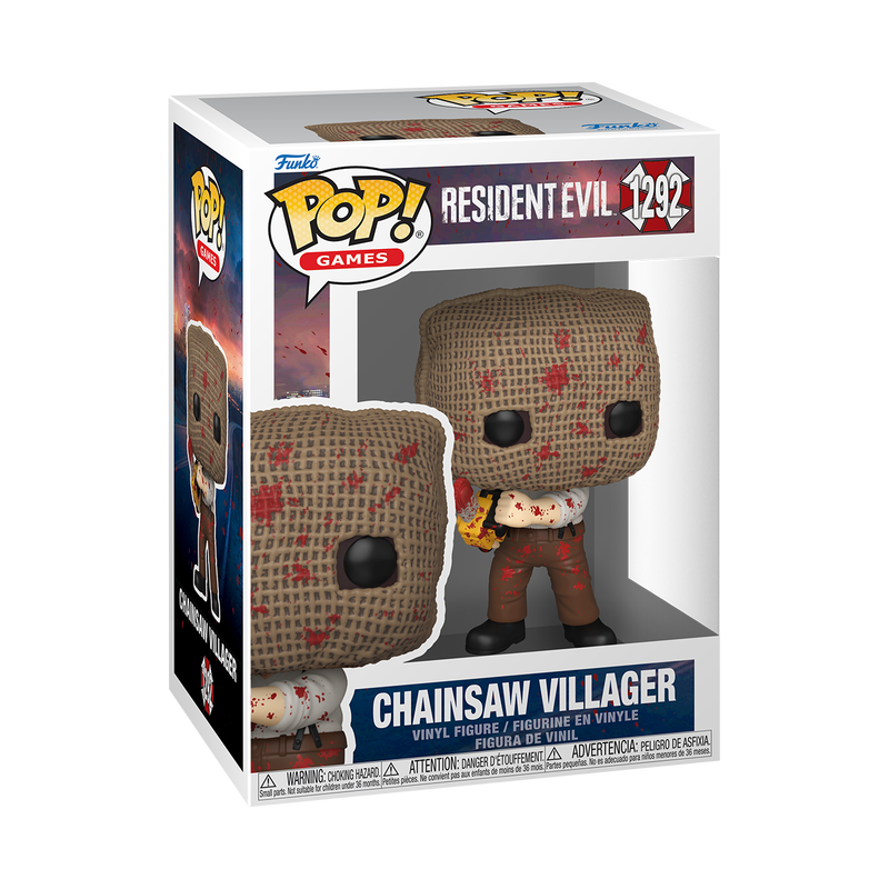 Funko Pop Games: Resident Evil - Hombre con motosierra