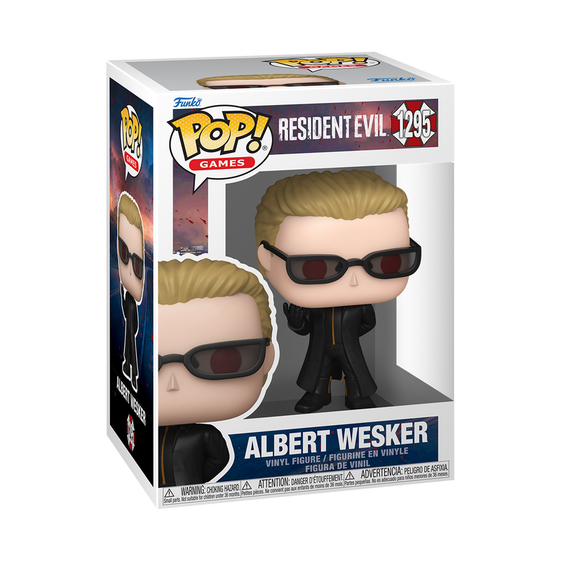 Funko Pop Games: Resident Evil - Wesker