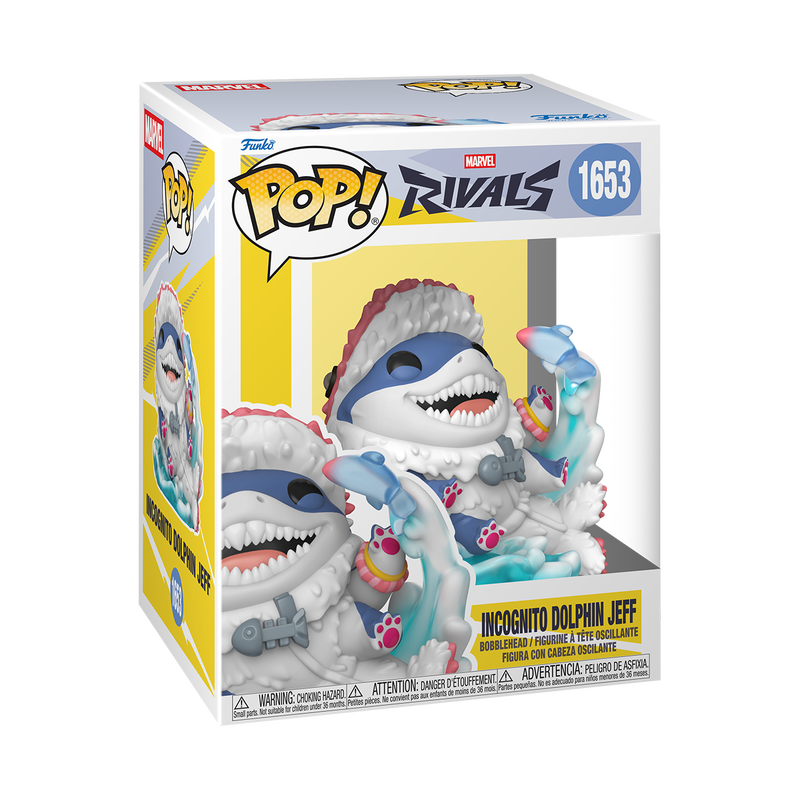 Funko Pop Games: Marvel Rivals - Jeff skin Delfin
