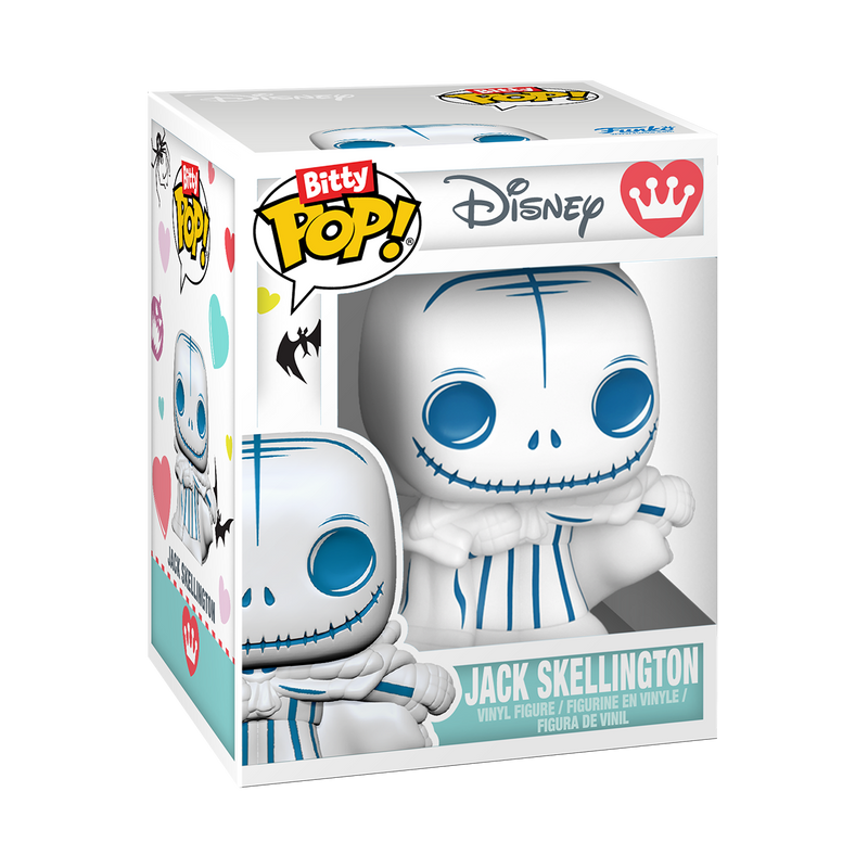Funko Bitty pop Hearts: Mundo de Jack San Valentin - UNITARIO