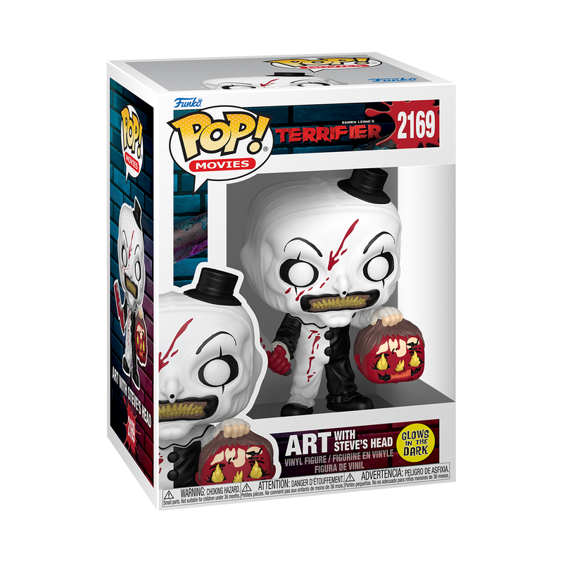 Funko Pop Movies: Terrifier - Art con cabeza Glow