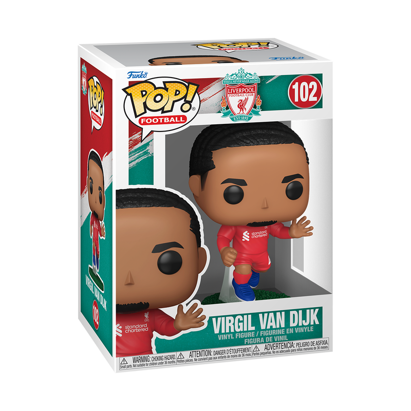 Funko Pop Football: Liverpool - Virgil Van Dijk