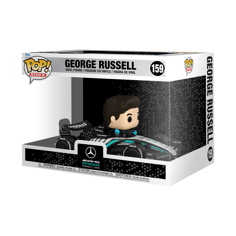 Funko Pop Rides Super Deluxe: F1 Mercedes Benz - George Russell
