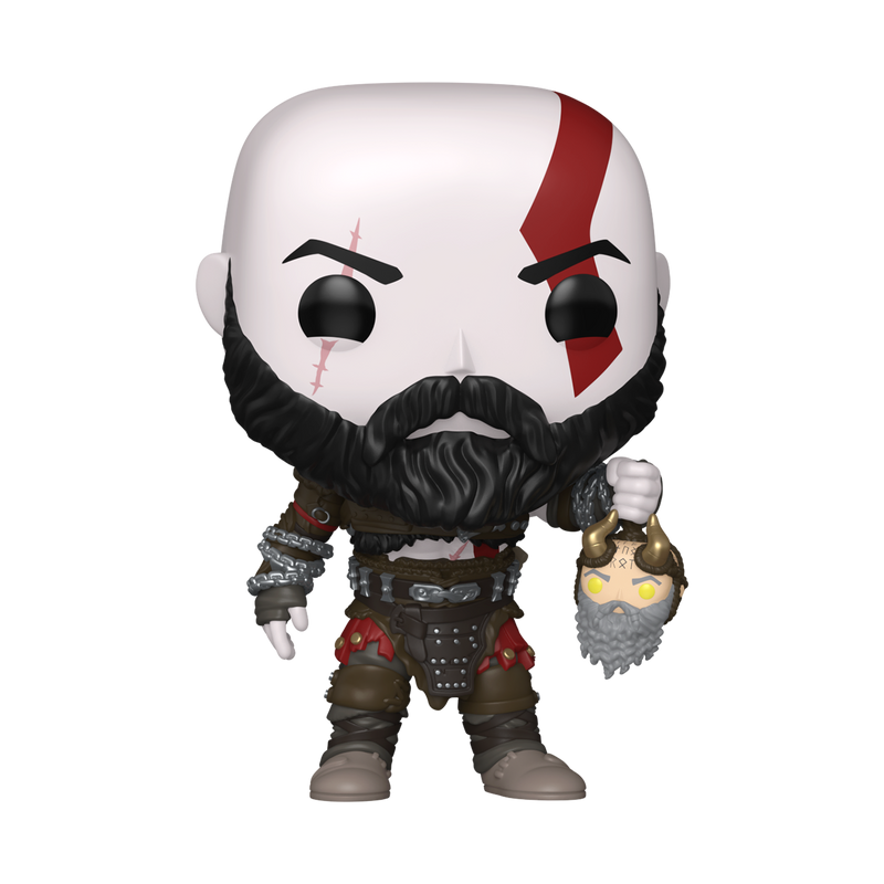Funko Pop Games: God of War Ragnarok - Kratos con Mimir