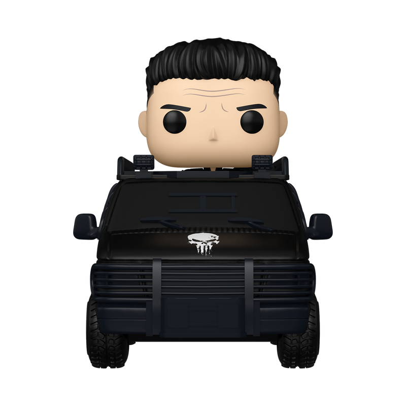 Funko Pop Rides Deluxe: Spider Man Brand New Day - Punisher en Van