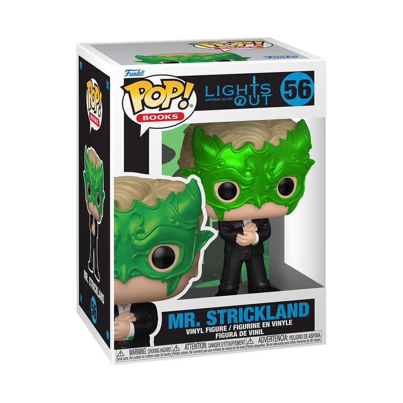 Funko Pop Books: Into the Darkness - Mr Strickland