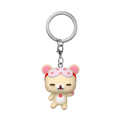 Funko Pop Keychain: Rilakkuma - Korilakkuma Sleepy Exclusivo